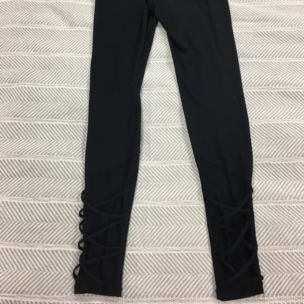 Black Leggings with mesh